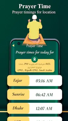 Hijri Islamic Calendar android App screenshot 3